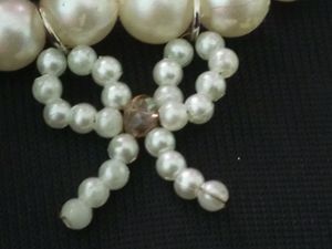 White Bow Bracelet