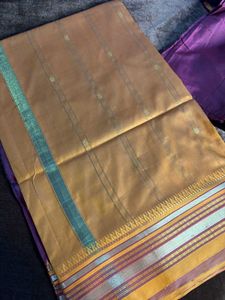 New Saree With Stitched Blouse