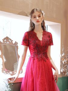 Maroon Ethnic Gown