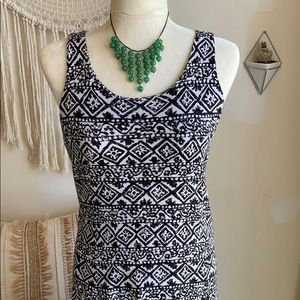 Ralph Lauren Fit &amp; Flare Tank Midi Dress