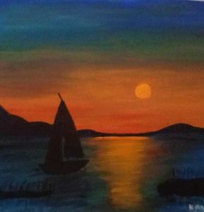Soothing Landscape Canvas Painting