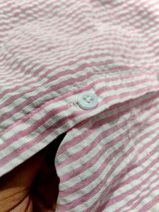 Pink Striped Button-Down Shirt 🩷