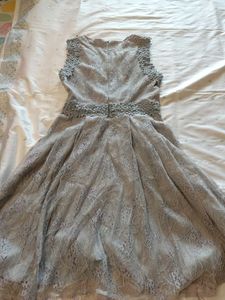 Elegant Lace Fit &amp; Flare Dress