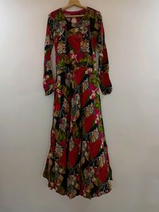 Ethnic Floral Gown