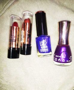 Unused Lipstick and Nail Polish Bundle