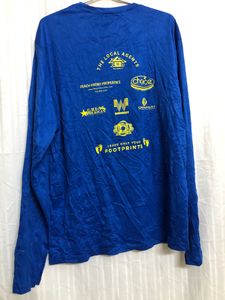 A4 Blue Long Sleeve T Shirt