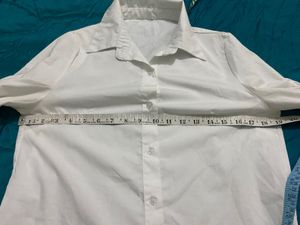 White Collared Shirt