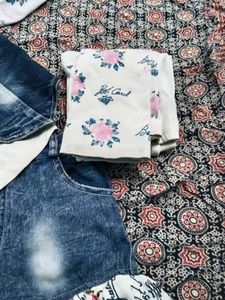 Top Skirt And Juccet 3 Pieces Set