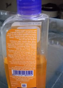 Face wash