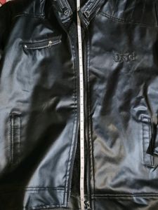 Dolce &amp; Gabbana (PREMIUM BRANDED) 1st Copy Black Leather Jacket