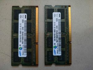 Samsung 4GB PC3-8500S RAM (Pair)