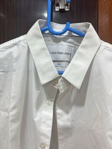 Calvin Klein Jeans White Button Down