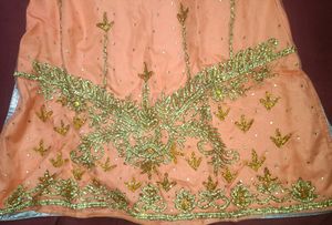 Full diamond work gharara kurta set