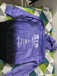 BTS Purple Colour Hoodie