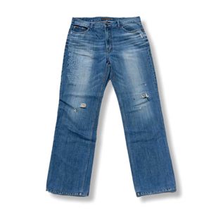 Distressed Denim Jeans