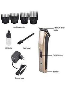 VR Brite V R Brite VR-290 Professional Rechargeable Hair Trimmer Electric Hair Clipper, Razor Runtime: 60 min Trimmer for Men &amp; Women (Golden)