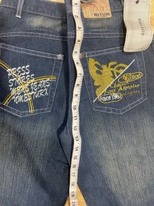 Blue Legs Denim Baggy Jeans
