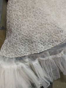 Elegant Ivory Lace Dress
