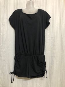 Black Short Sleeve Jumpsuit