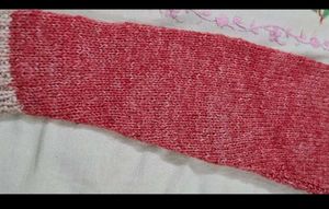 Handknitted thick woollen sweater