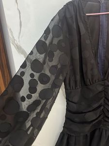 Elegant Black Mini Dress