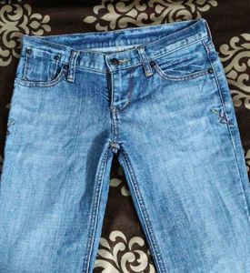 Uniqlo Bootcut Y2K Light Wash Denim Jeans
