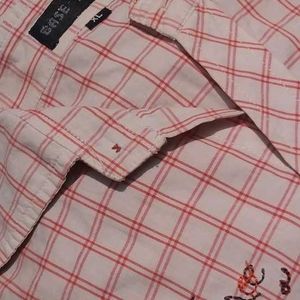 Checked Button-Down with Graphic Detail