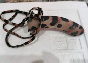 Leopard Print Thong