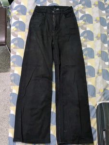 Black Wide Leg Jeans