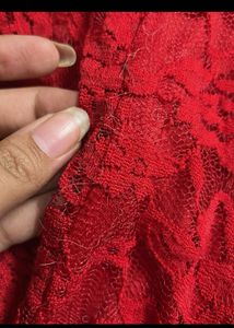 Elegant Red Gown