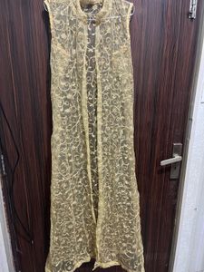 Elegant Embroidered Anarkali Suit