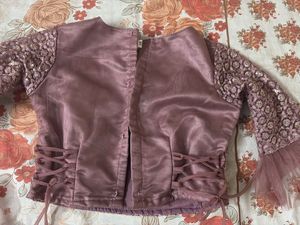 Layered Lehenga Choli Set