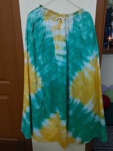 Tie-Dye Ethnic Skirt
