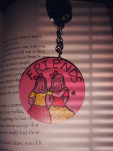 New Customised Friendship Keyring.....