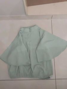 Elegant Green Top