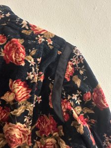 Floral Short Coat