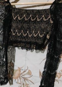 Lace Crop Tops