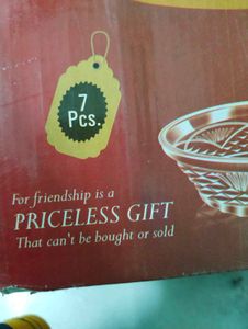 7 pc pudding set bowls