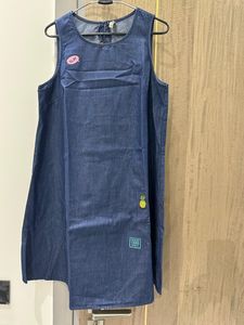 Denim Patch Dress