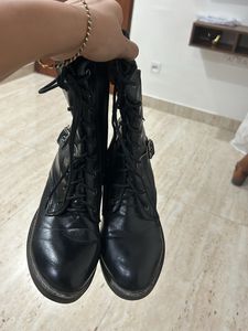 Black Combat Boots