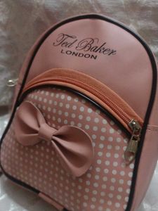 Mini Backpack Sling Bag With Convertible Strap