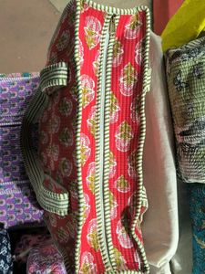 Floral Print Tote Bag