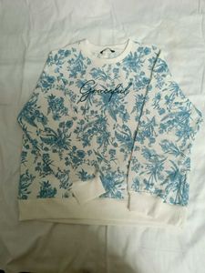 Floral Print Sweatshirt
