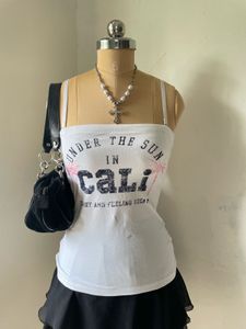 White Cami Top🌼