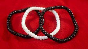 Pink Colour Bracelet &amp; Black And White Bangle