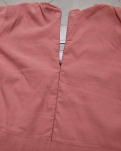 Girls Peach Dress