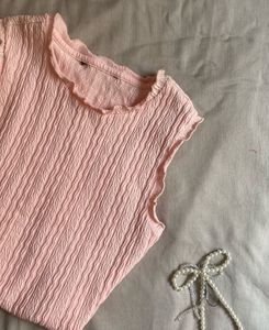 Pink Sleeveless Top (bust 30-33)