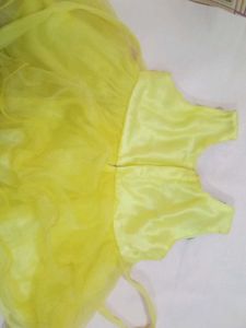 Adorable Yellow Party Dress