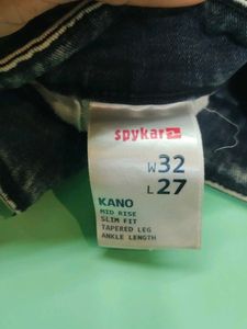 Dark Blue Denim Jeans