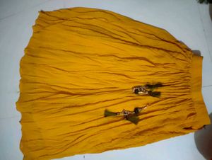Yellow Lehnga Skirt